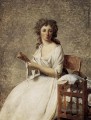 Retrato de Madame Adelaide Pastoret Neoclasicismo Jacques Louis David